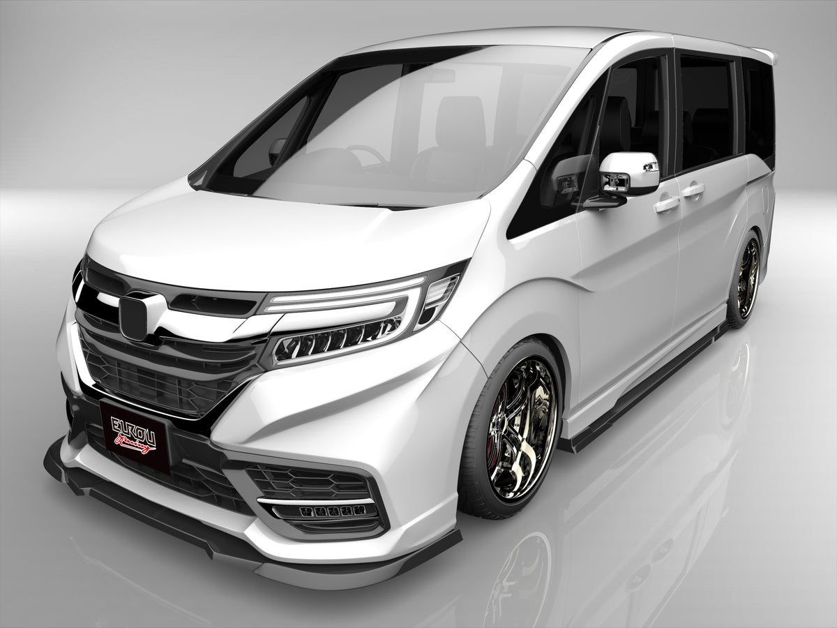 ステップワゴン モデューロ RP3 後期 フロントアンダースポイラー 
