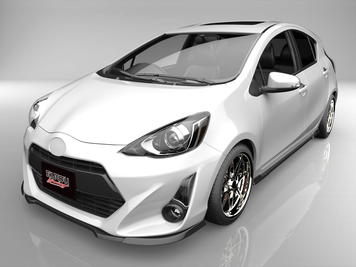 アクア NHP10 中期 サイドステップ エアロパーツ【EUROUスポーツエアロ