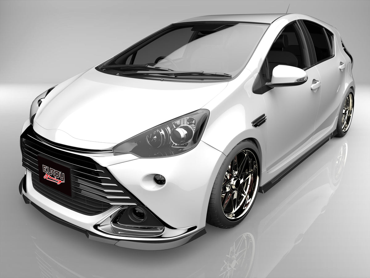 アクア G´s NHP10 前期 サイドステップ エアロパーツ 【EUROUスポーツ