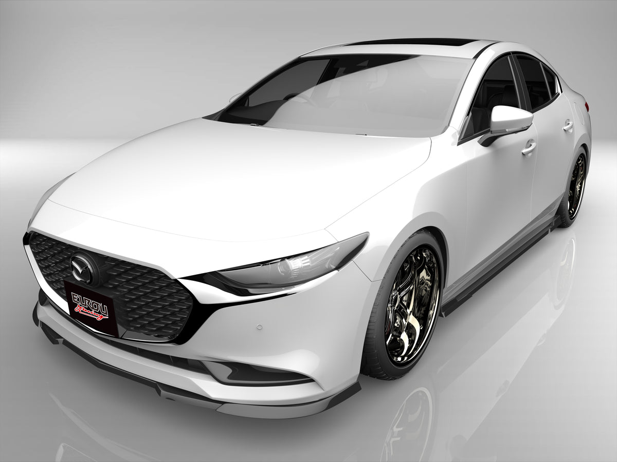 MAZDA3 BP8P BPFP BPEP セダン サイドステップ エアロパーツ【EUROU