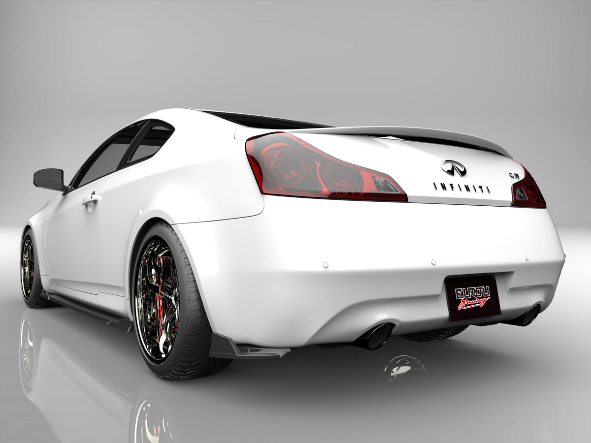 v36クーペリアディフューザー　黒 FRP 通気口付き AUTO KITS-X │リアディフューザー - nissan スライラインクーペ