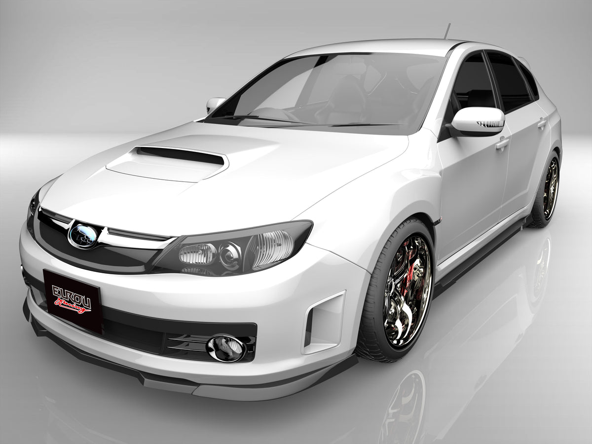 インプレッサ WRX STI GRB GRF A型 B型 フロントアンダースポイラー エアロパーツ 【EUROUスポーツエアロシリーズ】 –  EUROU(ユーロ－) エアロパーツ