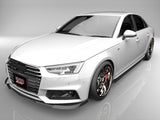 A4 セダン B9 Sライン 前期 リアマッドディフューザー エアロパーツ
