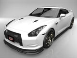 GT- R R35 前期 フロントアンダースポイラー サイドステップ リアマッドディフューザー 3点キット エアロパーツ
