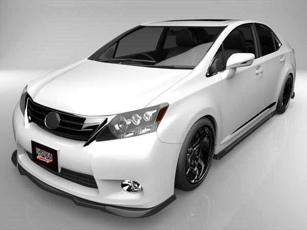 レクサス HS ANF10 前期 フロントアンダースポイラー サイドステップ リアマッドディフューザー 3点キット エアロパーツ