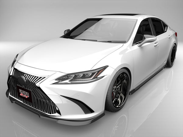 レクサス ES AXZH10 AXZH11 フロントアンダースポイラー サイドステップ リアマッドディフューザー ３点キット エアロパーツ