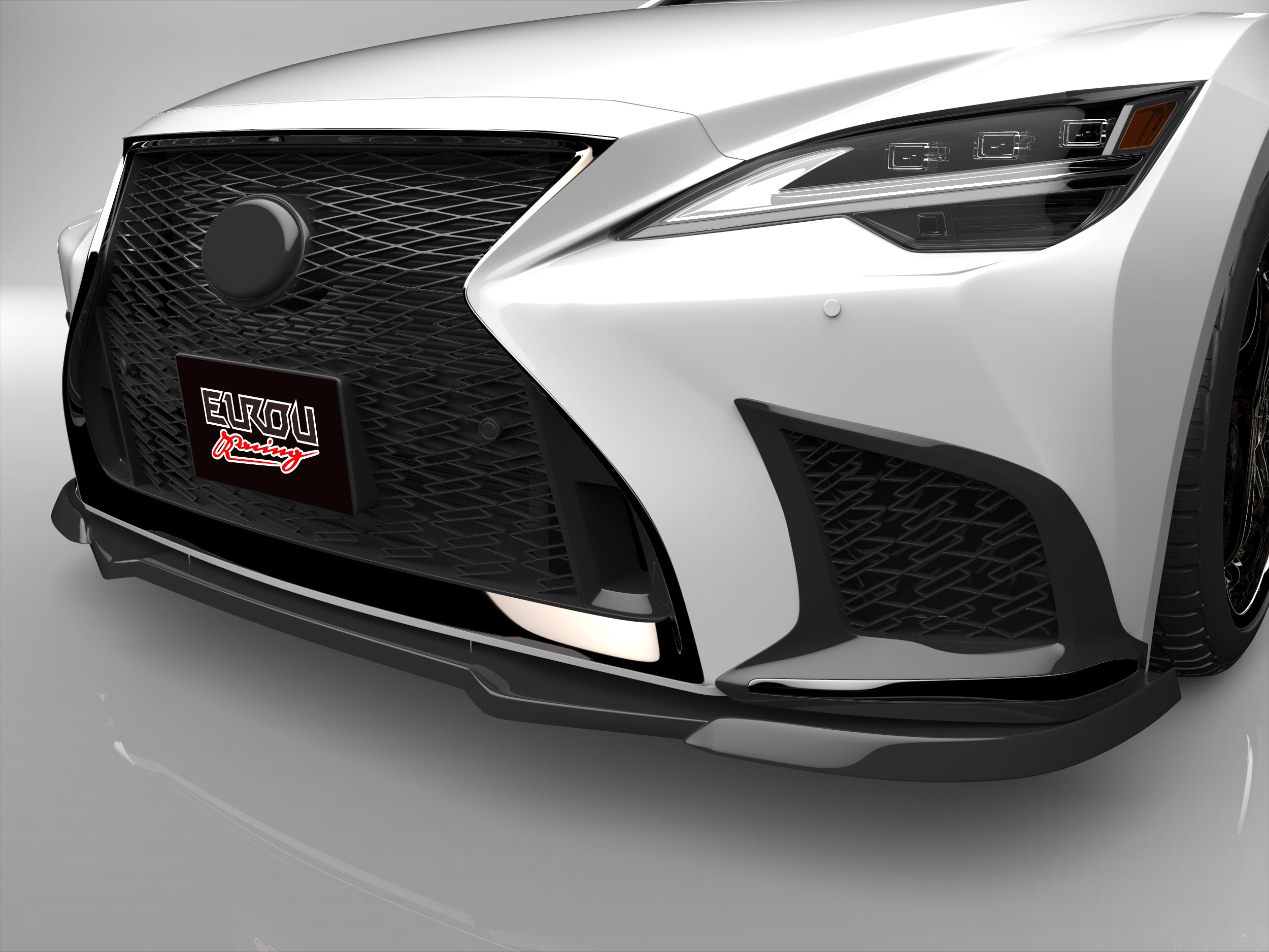 レクサスLS 500h フロントサンシェード(新品未使用品)1個 レクサス（LEXUS） LS500 LS500h サンシェード 車 フロント 収納袋つき