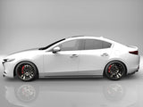 MAZDA3 BP8P BPFP BPEP セダン フロントアンダースポイラー サイドステップ リアマッドディフューザー 3点キット エアロパーツ