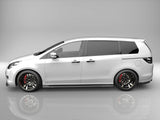MPV LY3P 前期 フロントアンダースポイラー サイドステップ リアマッドディフューザー 3点キット エアロパーツ