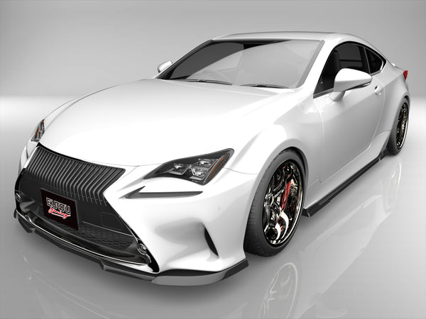 レクサス RC AVC10 ASC10 GSC10 前期 フロントアンダースポイラー サイドステップ リアマッドディフューザー 3点キット エアロパーツ