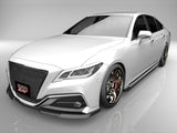 クラウン RS ARS220 ハイブリット フロントアンダースポイラー サイドステップ リアマッドディフューザー 3点キット エアロパーツ