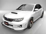 インプレッサ STI ハッチバック GRB GRF フロントアンダースポイラー サイドステップ ２点キット エアロパーツ 【EUROUスポーツエアロシリーズ】