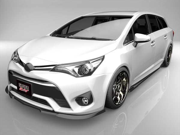 アベンシスワゴン ZRT272W 後期型 フロントアンダースポイラー サイドステップ リアマッドディフューザー 3点キット エアロパーツ