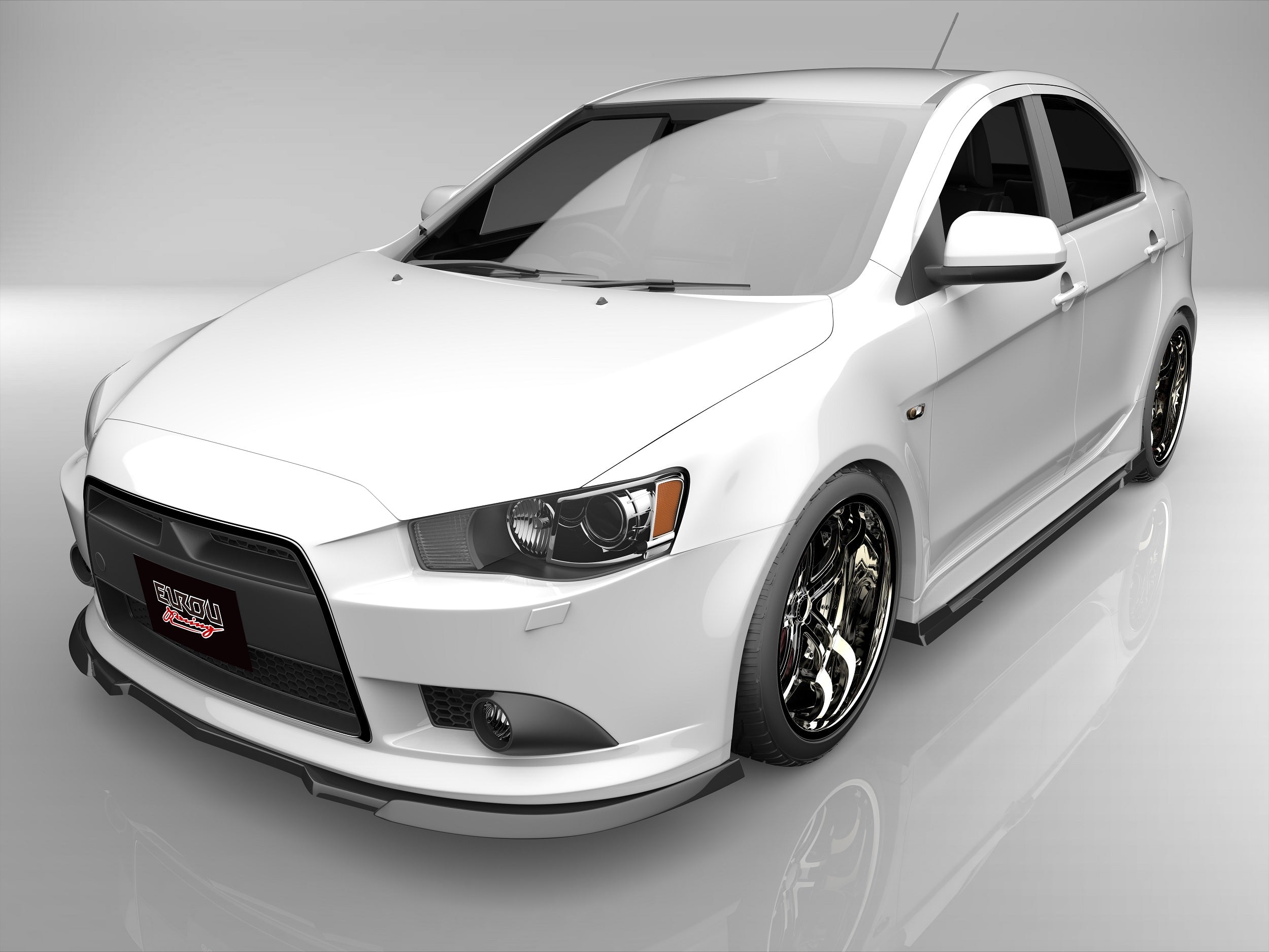 ギャランフォルティス CY6A CY4A フロントアンダースポイラー