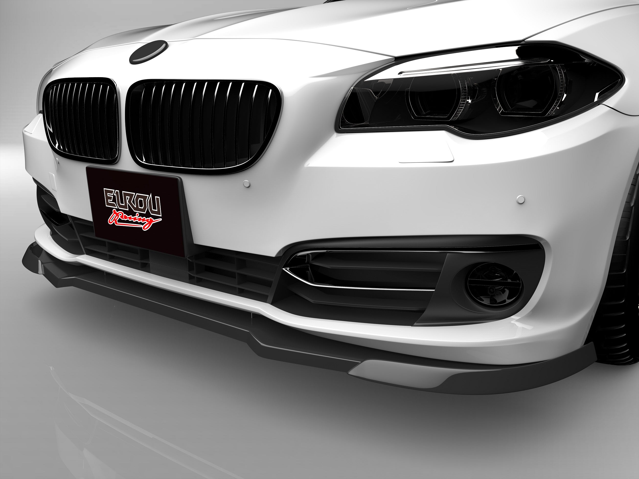 bmw f11 f10 ラグジュアリー、ノーマルバンパー　スポイラー　前期後期 F10 5シリーズ 後期 フロントアンダースポイラー エアロパーツ