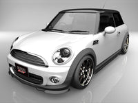 MINI クーパー R56 MF16 SU16 フロントアンダースポイラー サイドステップ ２点キット エアロパーツ 【EUROUスポーツエアロシリーズ】