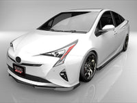 プリウス ZVW50 ZVW55 ZVW51 前期 フロントアンダースポイラー サイドステップ 2点キット エアロパーツ 【EUROUスポーツエアロシリーズ】