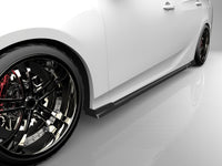 プリウス ZVW50 ZVW55 ZVW51 前期 フロントアンダースポイラー サイドステップ 2点キット エアロパーツ 【EUROUスポーツエアロシリーズ】
