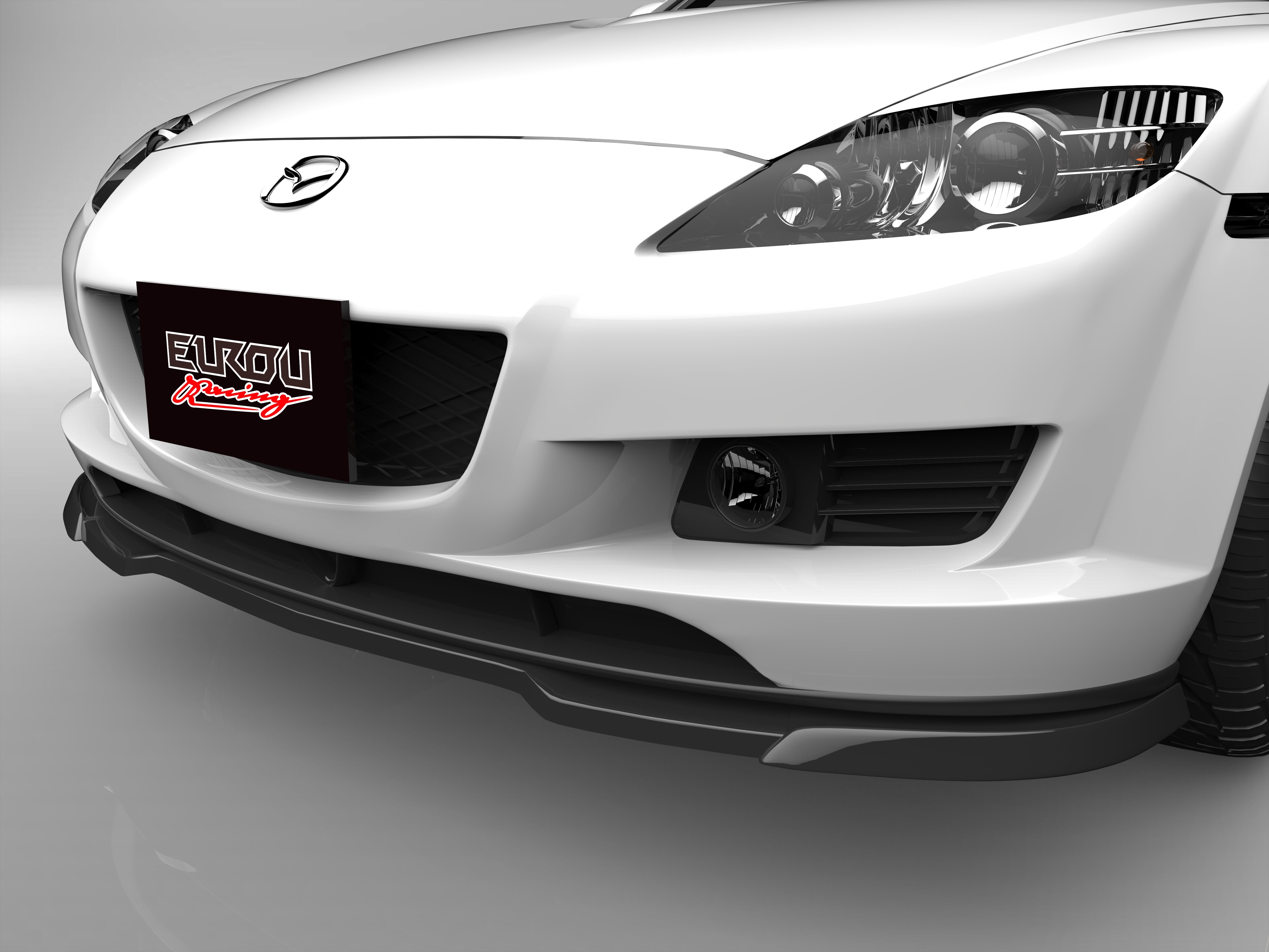 RX-8 SE3P 前期 フロントアンダースポイラー エアロパーツ