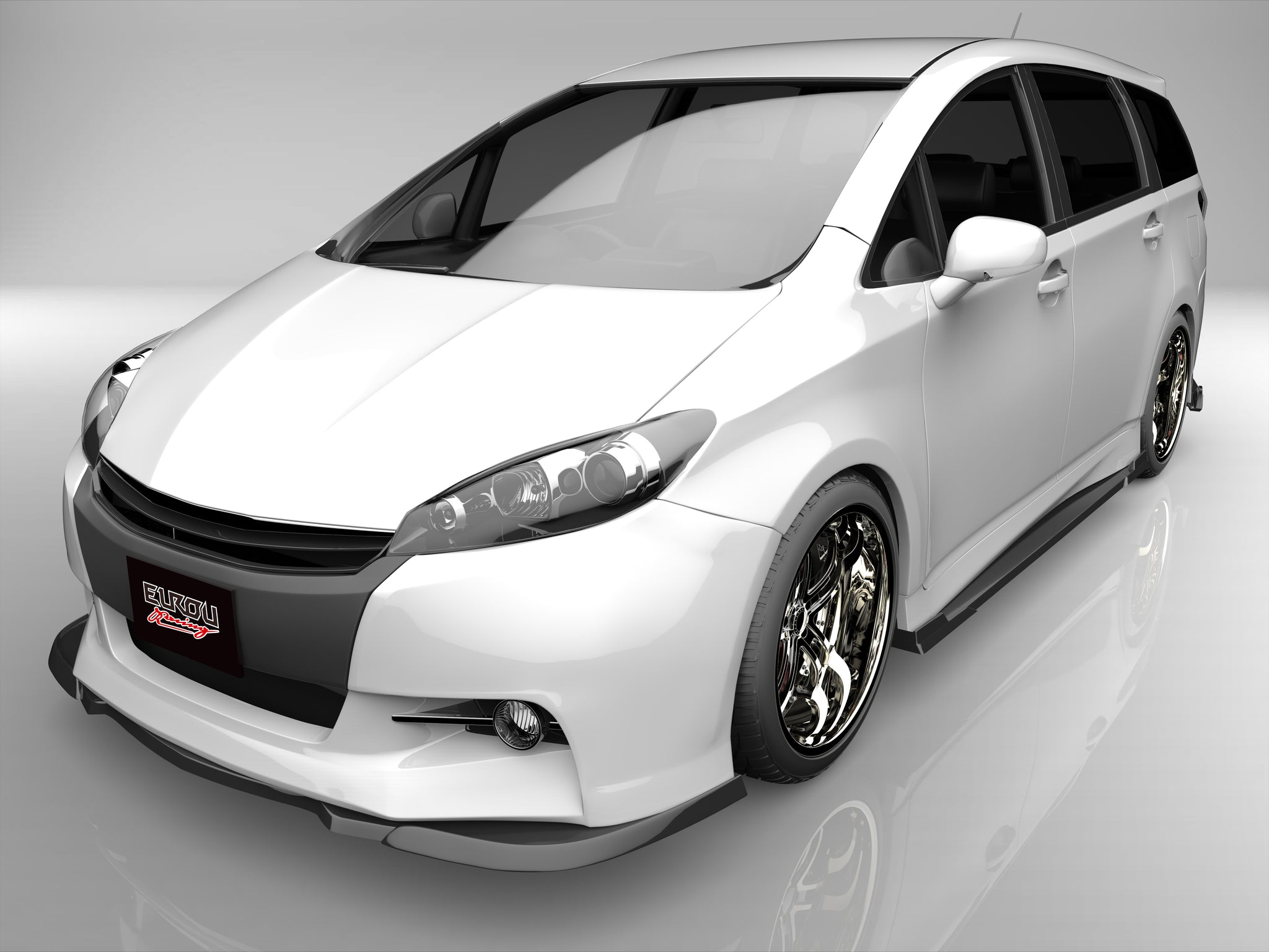 ZGE20W ウィッシュ 純正 左ヘッドイライト HID ICHIKOH 68-16 点灯確認 